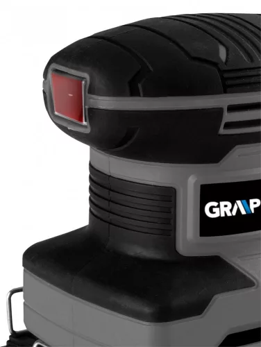 Graphite elektromos rezgőcsiszoló 240W, 110x100 mm