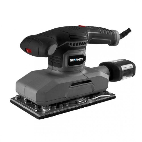 Graphite elektromos rezgőcsiszoló 380W, 115x230 mm