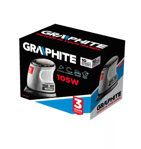 Graphite elektromos deltacsiszoló 105W
