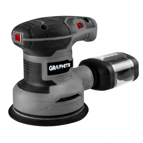 Graphite elektromos excentrikus csiszoló 300W, 125 mm