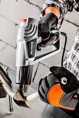 Graphite elektromos hőlégfúvó 2000W, Kofferben