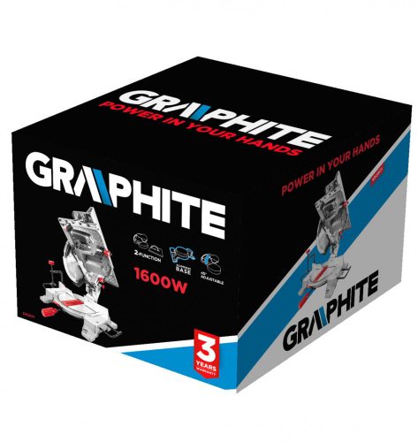 Graphite elektromos gérvágó körfűrész 1600W