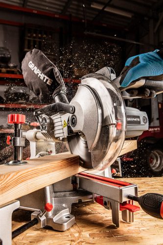 Graphite elektromos gérvágógép 1800W, 255 mm