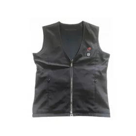 Heatlucky g6 fűthető unisex fekete mellény Li-ion akkumulátorral