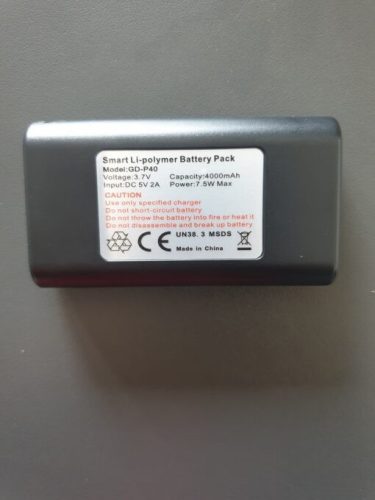 Heatlucky 2600mAh Akkumulátor melegítőkhöz