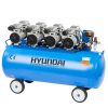 Hyundai HYD-200F csendes kompresszor - 200 L, olajmentes, 230 V