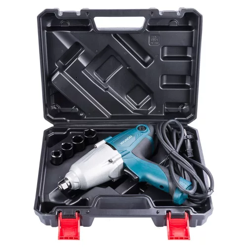 Hyundai Ütvecsavarozó/kerékkulcs HYD-402 500W 300Nm 1/2col kofferben