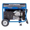 Hyundai Benzinmotoros áramfejlesztő önindítóval HYD-G-5500W 230V