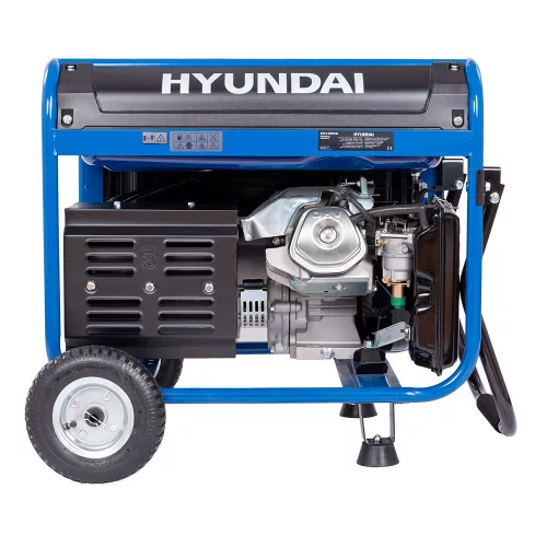 Hyundai Benzinmotoros áramfejlesztő önindítóval HYD-G-5500W 230V