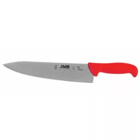 JMB szakácskés 250mm pengével piros(kifutó)