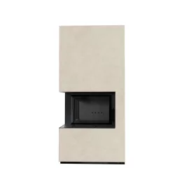 Kratki kandalló kő burkolattal balos fekete belsővel floki box 8 kw fokos sale