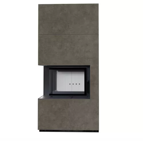 Kratki kandalló kő burkolattal balos floki box 8 kw fokos piombo