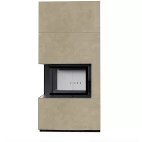 Kratki kandalló kő burkolattal balos floki box 8 kw fokos rena