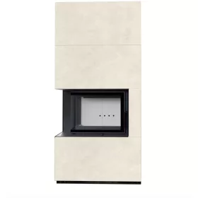 Kratki kandalló kő burkolattal balos floki box 8 kw fokos talco