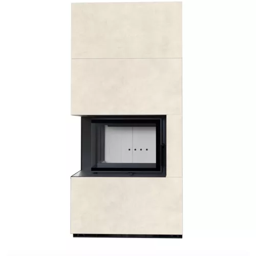 Kratki kandalló kő burkolattal balos floki box 8 kw fokos talco