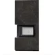 Kratki kandalló kő burkolattal balos floki box 8 kw naturali nero greco