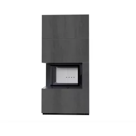 Kratki kandalló kő burkolattal balos floki box 8 kw naturali pietra
