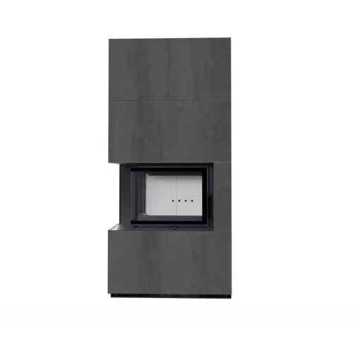 Kratki kandalló kő burkolattal balos floki box 8 kw naturali pietra