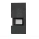 Kratki kandalló kő burkolattal balos floki box 8 kw oxide nero