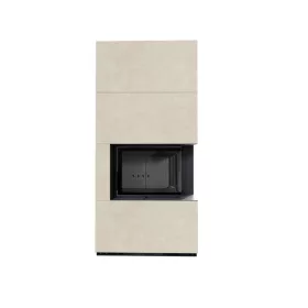 Kratki kandalló kő burkolattal jobbos fekete belsővel floki box 8 kw fokos sale