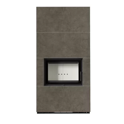 Kratki kandalló kő burkolattal floki box 8 kw fokos piombo