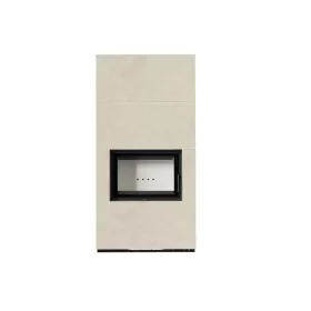 Kratki kandalló kő burkolattal floki box 8 kw fokos