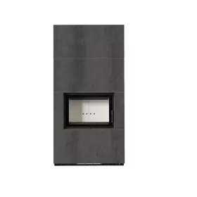 Kratki kandalló kő burkolattal floki box 8 kw naturali pietra
