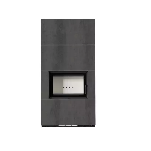 Kratki kandalló kő burkolattal floki box 8 kw naturali pietra