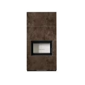 Kratki kandalló kő burkolattal floki box 8 kw oxide moro