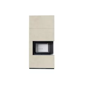 Kratki kandalló kő burkolattal jobbos floki box 8 kw fokos