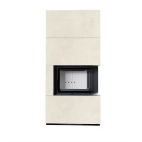 Kratki kandalló kő burkolattal jobbos floki box 8 kw fokos talco