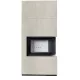 Kratki kandalló kő burkolattal jobbos floki box 8 kw naturali perla