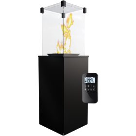 Kratki teraszmelegítő lemez előlappal távirányítóval patio