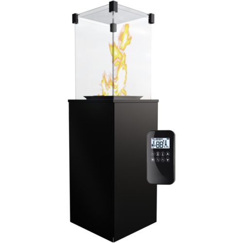 Kratki teraszmelegítő lemez előlappal távirányítóval patio