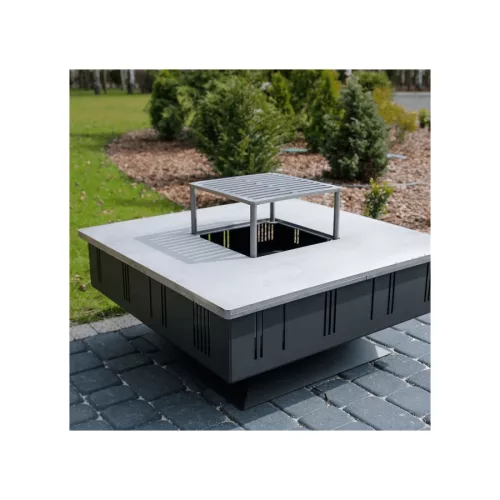 Kratki grill quadrum