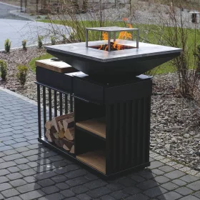 Kratki grill quadrum H