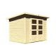 Karibu fából készült kerti ház STOCKACH 3 (82978) natur