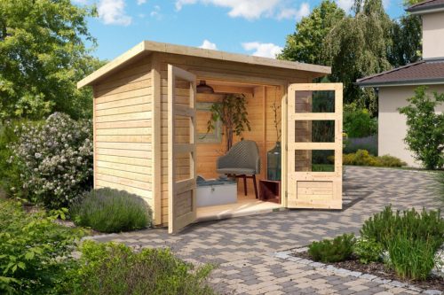 Karibu fából készült kerti ház STOCKACH 3 (82978) natur