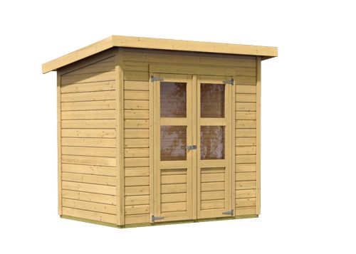 Karibu fából készült kerti ház Merseburg 3 (68152) natur