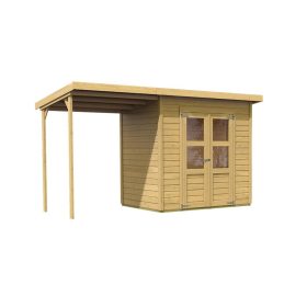 Karibu fából készült kerti ház Merseburg 3 (68763) natur