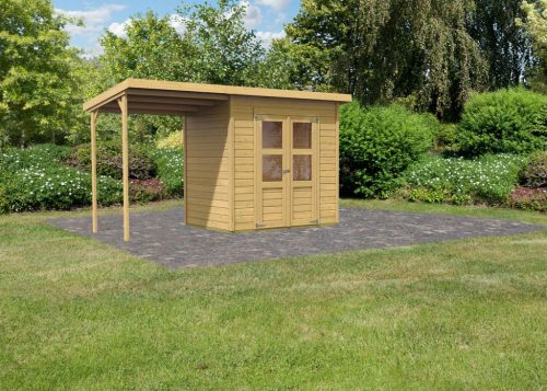 Karibu fából készült kerti ház Merseburg 3 (68763) natur