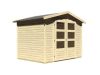 Karibu fából készült kerti ház AMBERG 3 (82972) natur