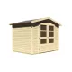 Karibu fából készült kerti ház AMBERG 3 (82972) natur