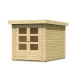 Karibu fából készült kerti ház Askola 2 (73059) natur