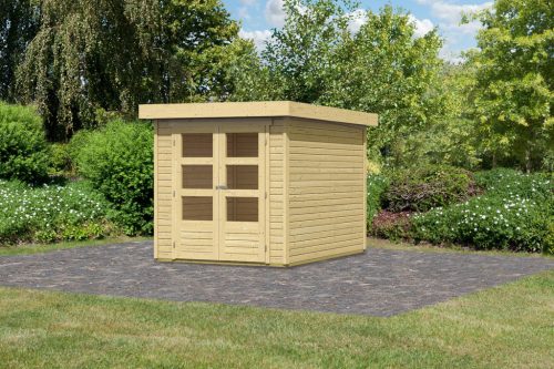 Karibu fából készült kerti ház Askola 2 (73059) natur