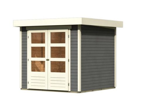 Karibu fából készült kerti ház Askola 2 (82901) terragrau