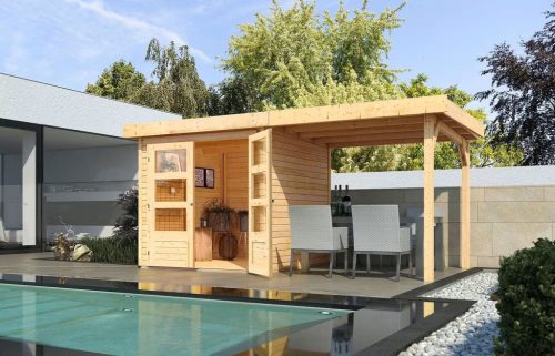 Karibu fából készült kerti ház Askola 2 (73245) natur