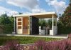 Karibu fából készült kerti ház Askola 2 (82904) terragrau