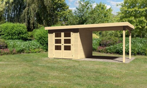 Karibu fából készült kerti ház Askola 3 (77726) natur
