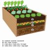 Karibu magaságyás HOCHBEET 192 (64571) terragrau
